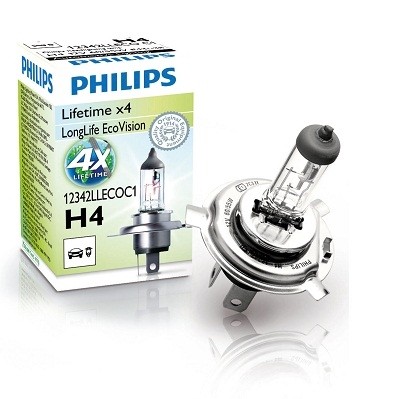 12342 LLECOC1 Bec PHILIPS H4 12v 55w Long Life PHILIPS 