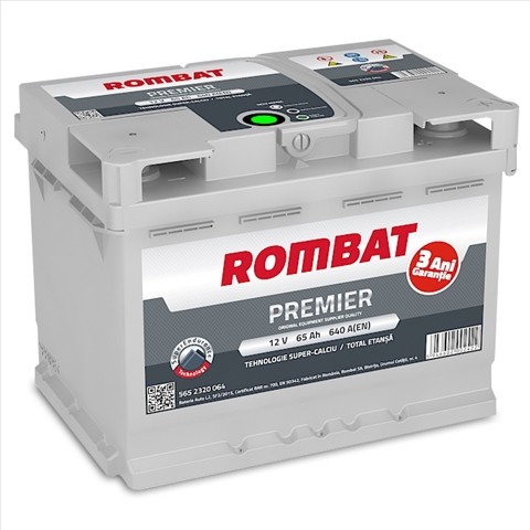 5652K20064ROM Baterie ROMBAT Premier 65ah 640A ROMBAT 