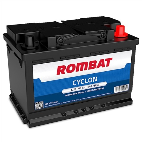 5664730054ROM Baterie ROMBAT Cyclon 66ah 540A ROMBAT 