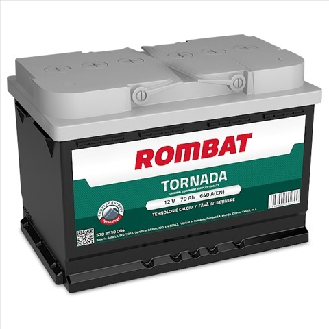 5703530064ROM Baterie ROMBAT Tornada 70ah 640A ROMBAT 