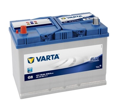 5954050833132 Baterie VARTA 12v 95ah 830A Blue Dynamic G8 VARTA 