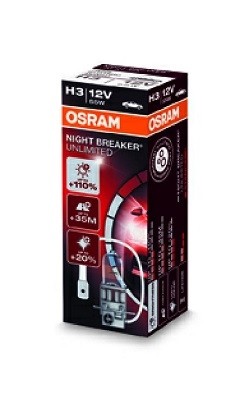 64151NBU Bec OSRAM H3 12v55w NightBREAKer Unlimited 110% OSRAM 