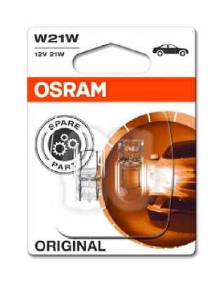 7505-02B Set Becuri OSRAM 12v W21w OSRAM 
