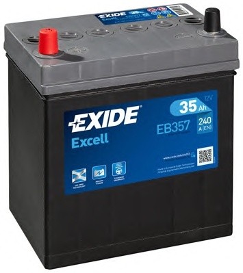 EB357 Baterie EXIDE Asia Excell 12v 35ah 240A EXIDE 