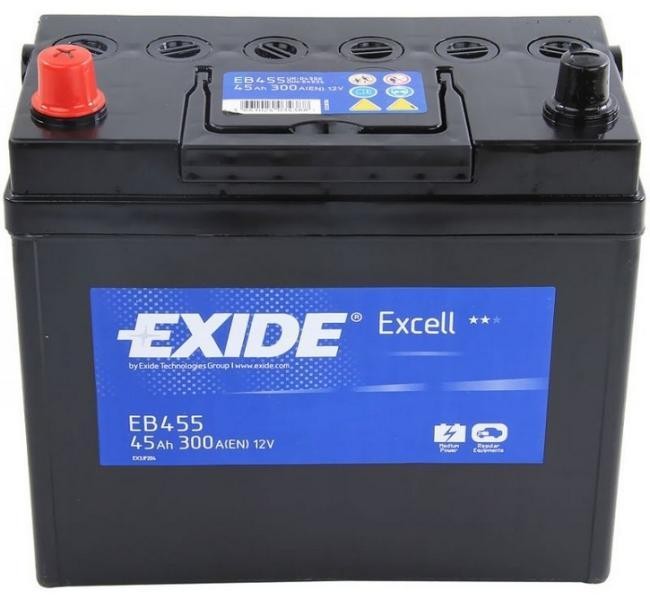 EB455 Baterie EXIDE Asia Excell 12v 45ah 300A EXIDE 