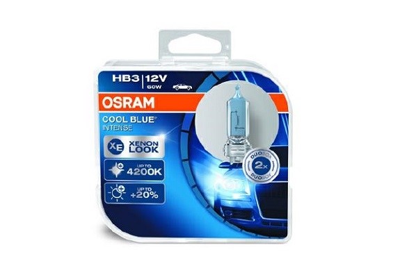 9005CBI-HCB Set 2 Becuri OSRAM Hb3 12v60w Coolblueintense Albastru OSRAM 