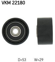 VKM 22180 Rola ghidare/conducere, curea distributie SKF 