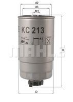 KC 213 filtru combustibil MAHLE 