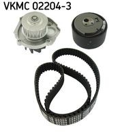 VKMC 02204-3 Set pompa apa + curea dintata SKF 
