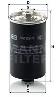WK 834/1 filtru combustibil MANN-FILTER 