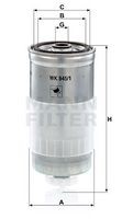 WK 845/1 filtru combustibil MANN-FILTER 