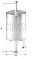 WK 720/4 filtru combustibil MANN-FILTER 