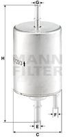 WK 720/3 filtru combustibil MANN-FILTER 