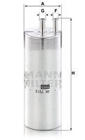 WK 7012 filtru combustibil MANN-FILTER 