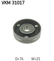 VKM 31017 Rola ghidare/conducere, curea transmisie SKF 