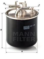 WK 1136 filtru combustibil MANN-FILTER 