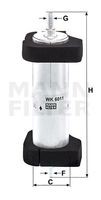 WK 6011 filtru combustibil MANN-FILTER 
