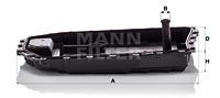 H 50 001 Filtru hidraulic, cutie de viteze automata MANN-FILTER 
