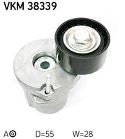 VKM 38339 rola intinzator,curea transmisie SKF 