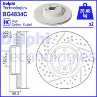 BG4834C Disc frana DELPHI 