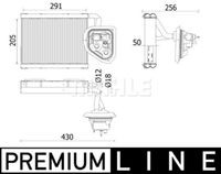 AE 159 000P evaporator,aer conditionat MAHLE 