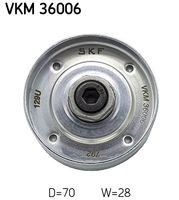 VKM 36006 Rola ghidare/conducere, curea transmisie SKF 