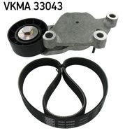 VKMA 33043 Set curea transmisie cu caneluri SKF 