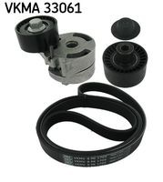 VKMA 33061 Set curea transmisie cu caneluri SKF 