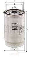 WK 842/8 filtru combustibil MANN-FILTER 