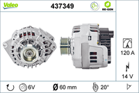 437349 Generator / Alternator VALEO 