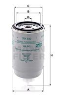 WK 842 filtru combustibil MANN-FILTER 