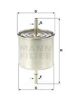 WK 8046 filtru combustibil MANN-FILTER 