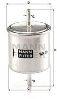 WK 79 filtru combustibil MANN-FILTER 