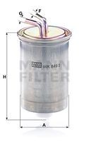 WK 845/3 filtru combustibil MANN-FILTER 