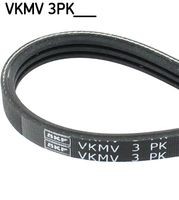 VKMV 3PK648 Curea transmisie cu caneluri SKF 