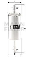 WK 512/1 filtru combustibil MANN-FILTER 