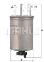 KL 446 filtru combustibil MAHLE 