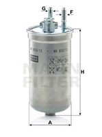 WK 853/13 filtru combustibil MANN-FILTER 