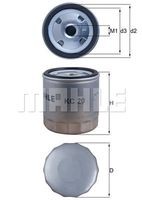 KC 20 filtru combustibil MAHLE 