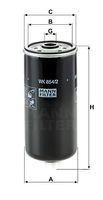 WK 854/2 filtru combustibil MANN-FILTER 