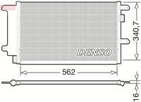 DCN12003 Condensator, climatizare DENSO 