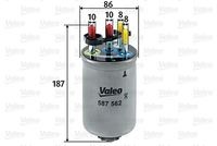 587562 filtru combustibil VALEO 