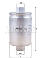 KL 158 filtru combustibil MAHLE 