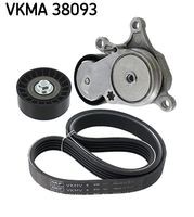 VKMA 38093 Set curea transmisie cu caneluri SKF 