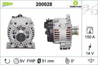 200028 Generator / Alternator VALEO 