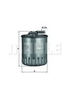 KL 155/1 filtru combustibil MAHLE 