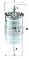 WK 850 filtru combustibil MANN-FILTER 