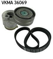VKMA 36069 Set curea transmisie cu caneluri SKF 