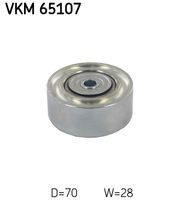 VKM 65107 Rola ghidare/conducere, curea transmisie SKF 