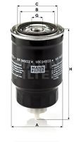 WK 940/22 filtru combustibil MANN-FILTER 